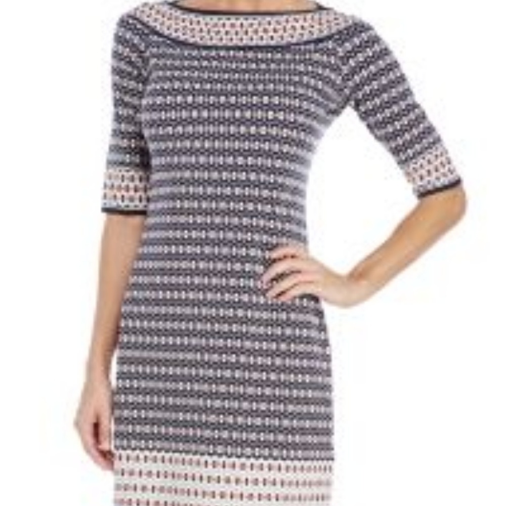 Max Studio Women's Print Shift Dress - Medium